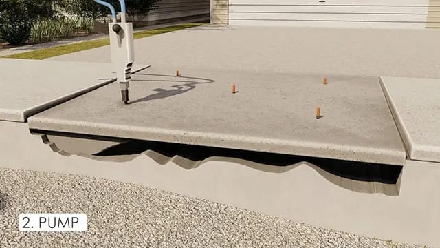 Concrete Walkway Lifting Cover
