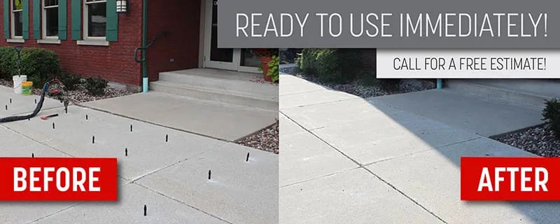 Driveway Concrete Lifting Fox Velley