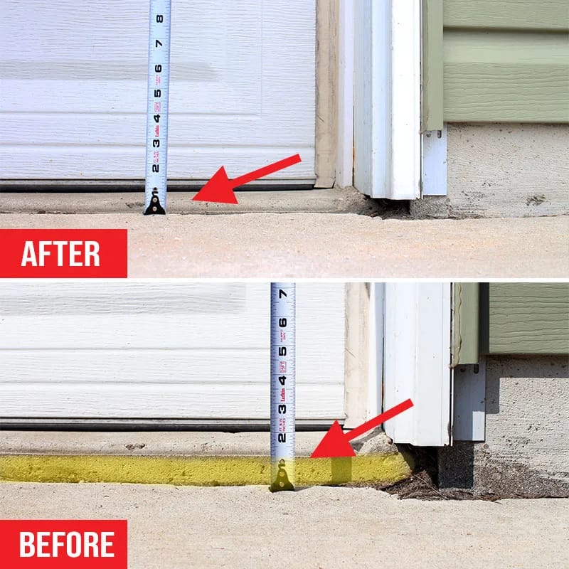 Mudjacking Concrete Lifting Fox Valley