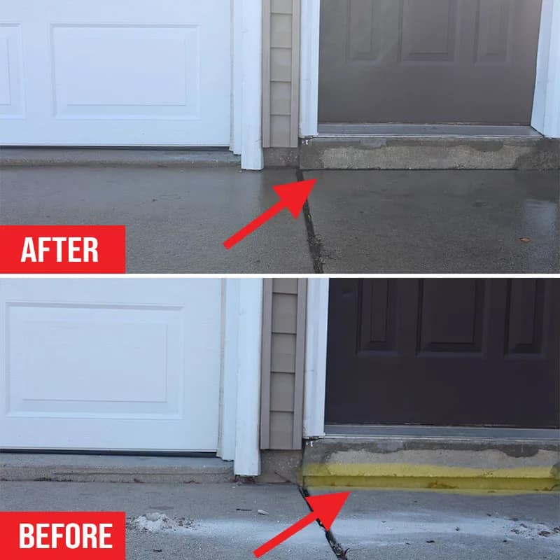 Residential Concrete Leveling Fox Valley